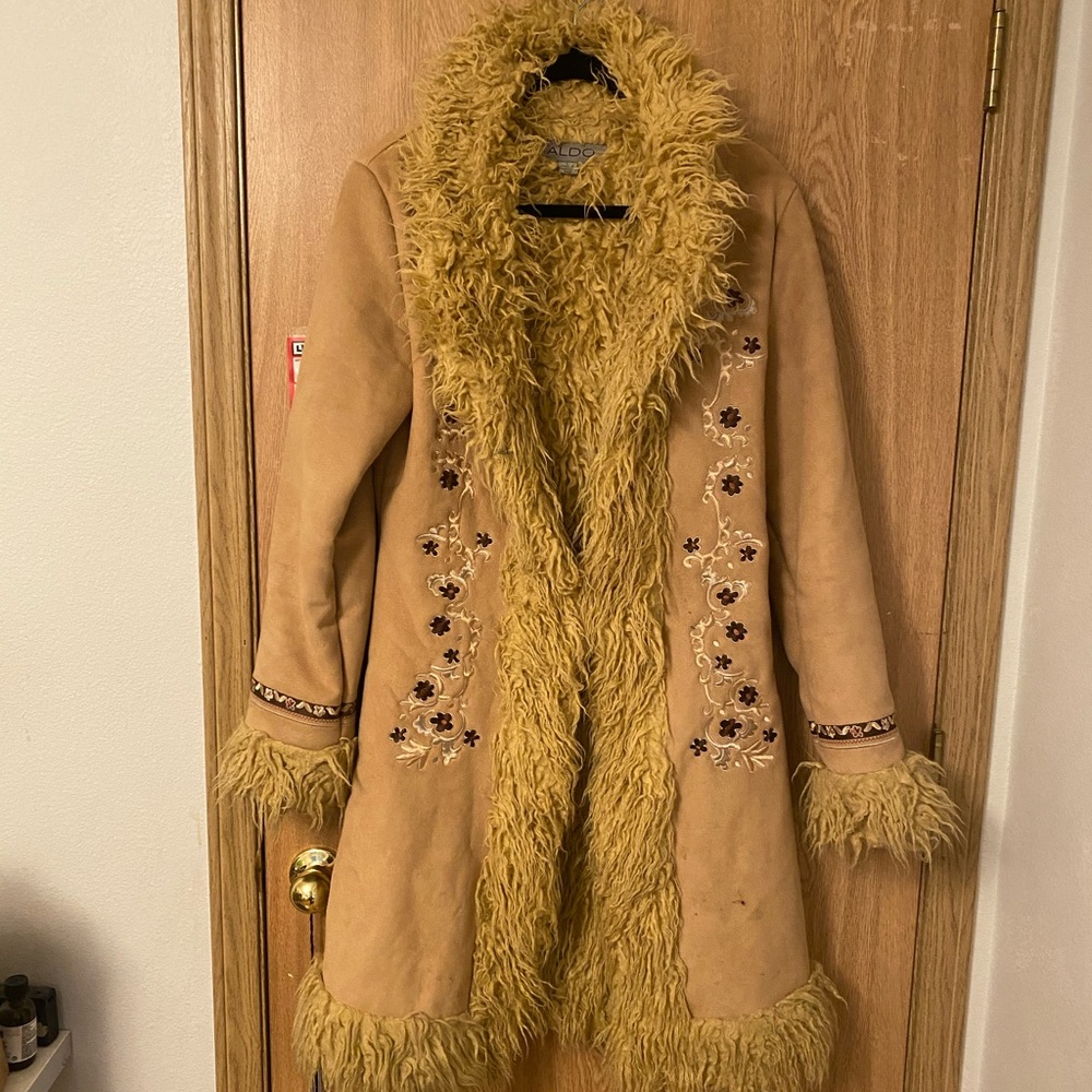 Aldo Afghan/ penny Lane coat